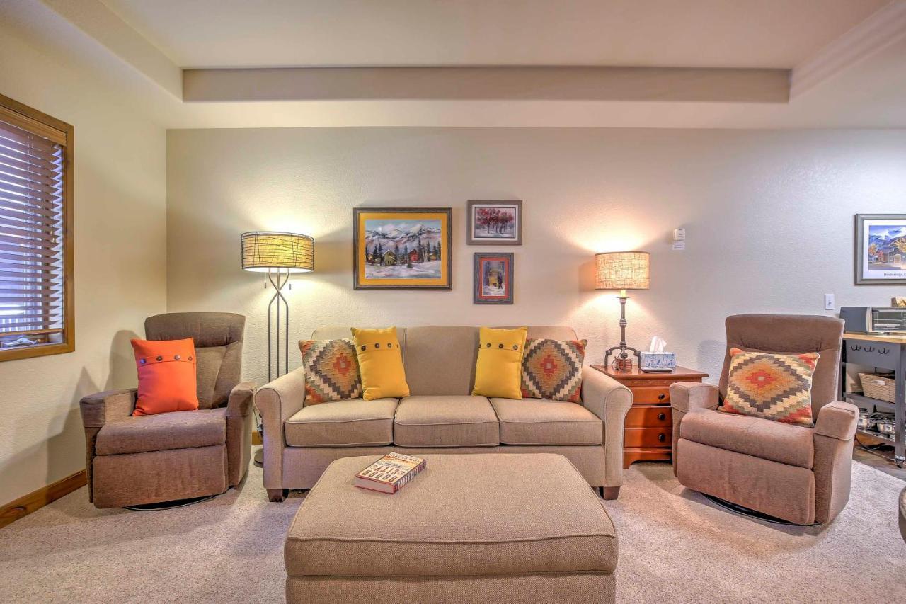 Breck Studio With Hot Tub Access, Walk To Main St! Breckenridge Exterior foto