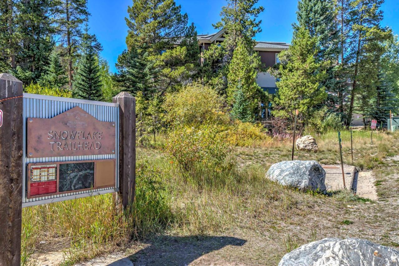 Breck Studio With Hot Tub Access, Walk To Main St! Breckenridge Exterior foto